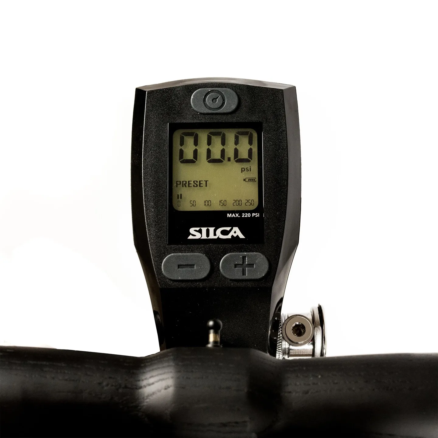 SILCA Super Pista Digital Gulvpumpe, Black, 220psi