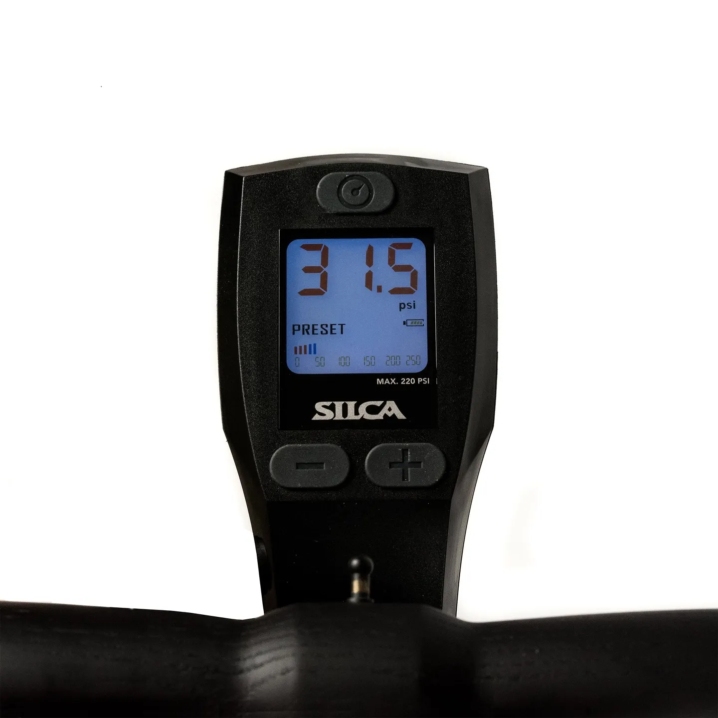 SILCA Super Pista Digital Gulvpumpe, Black, 220psi