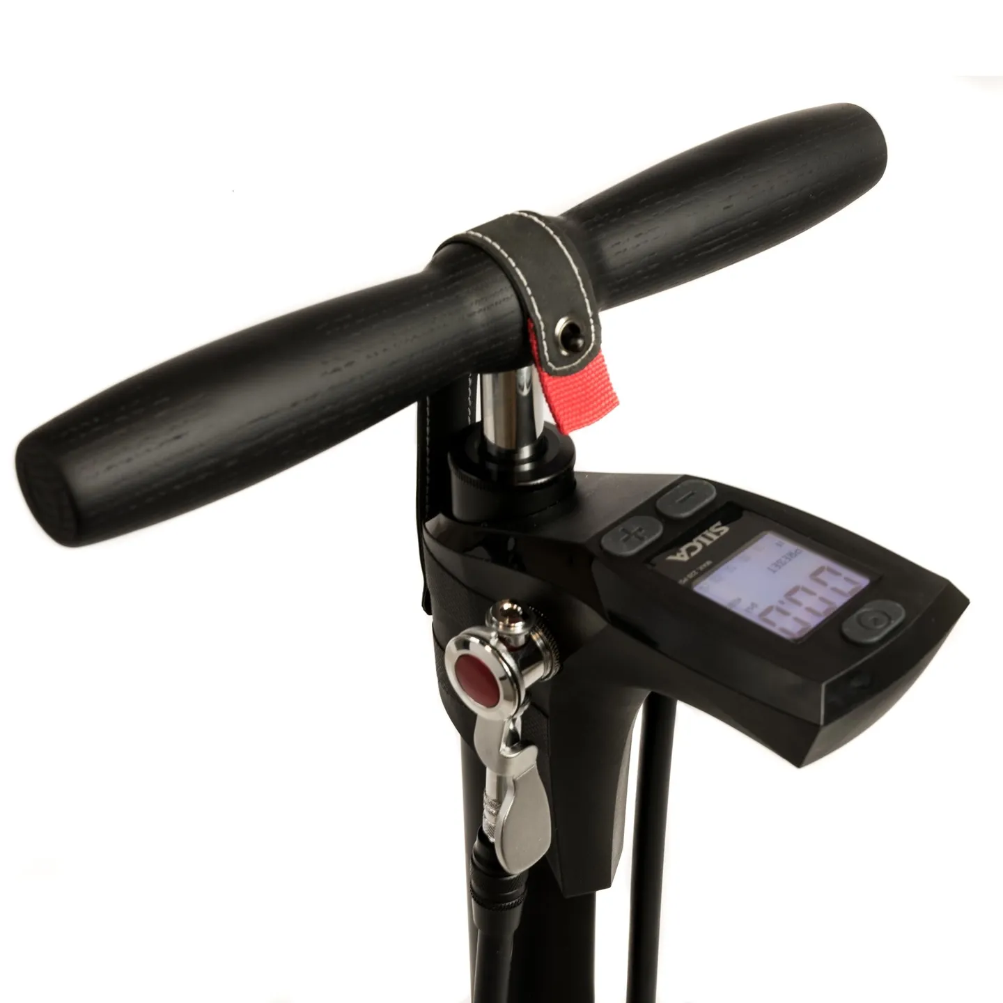 SILCA Super Pista Digital Gulvpumpe, Black, 220psi