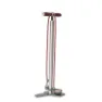 SILCA SuperPista Ultimate Hiro Gulvpumpe, Silver / red, 160psi