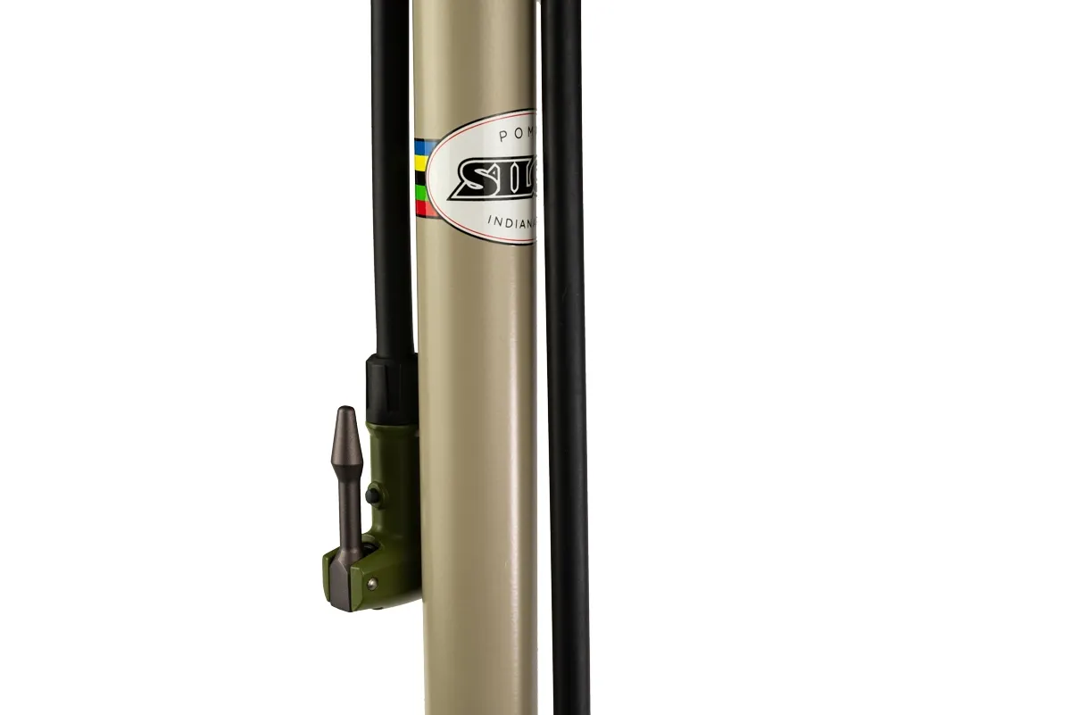 SILCA Terra Gulvpumpe, Beige / green / brown, 120psi SILCA Terra Gulvpumpe, Beige / green / brown, 120psi