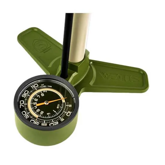 SILCA Terra Gulvpumpe, Beige / green / brown, 120psi