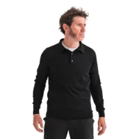 Silenciosa Merino Wool Long Sleeve Polo Silenciosa Merino Wool Long Sleeve Polo