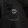 Silenciosa Merino Wool Long Sleeve Polo