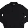 Silenciosa Merino Wool Long Sleeve Polo