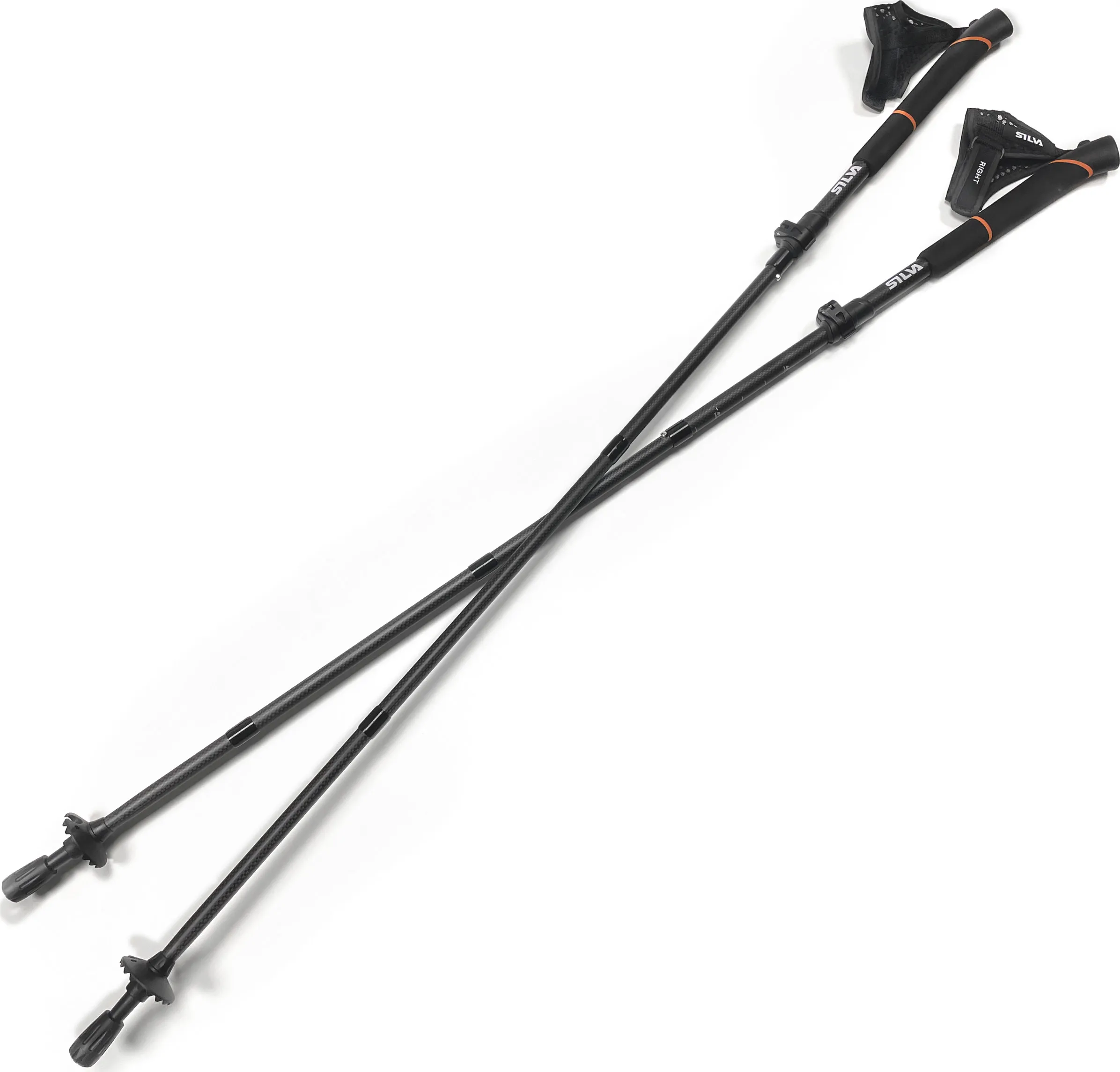Silva Adjustable Running Poles 100-120cm Silva Adjustable Running Poles 100-120cm