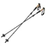Silva Aluminum Z-fold Spaserstokker, Grey, 115-135cm