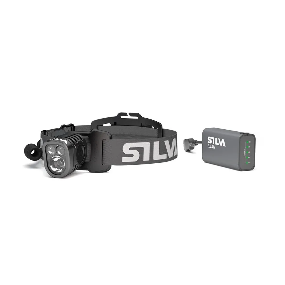 Silva Exceed 4r Hodelykt, Black, 2000 Lysstyrker Silva Exceed 4r Hodelykt, Black, 2000 Lysstyrker