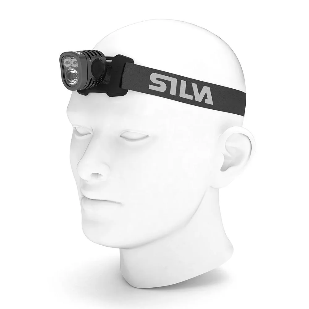 Silva Exceed 4r Hodelykt, Black, 2000 Lysstyrker Silva Exceed 4r Hodelykt, Black, 2000 Lysstyrker