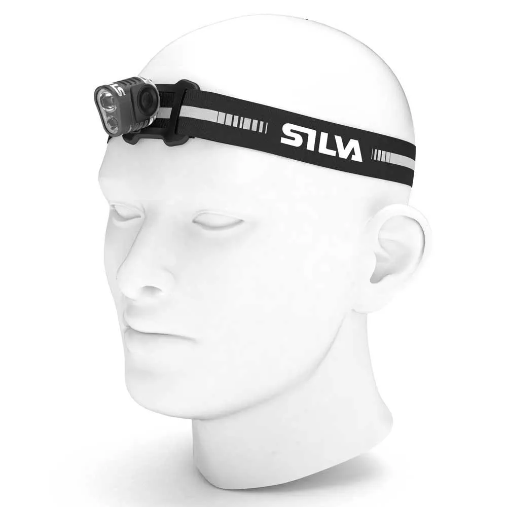 Silva Trail Speed 3xt Hodelykt, Black, 800 Lysstyrker