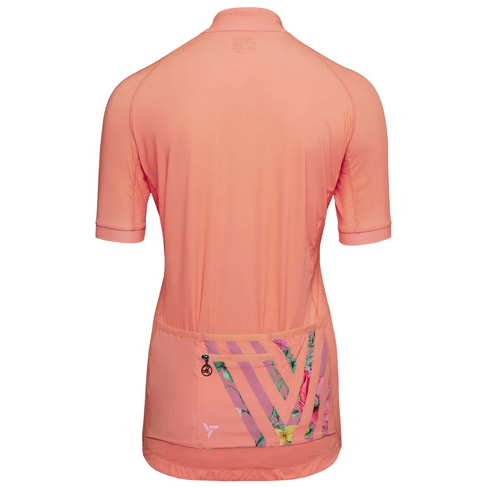 Silvini Calnia Kort Ermet Trøye, Coral / blush, M