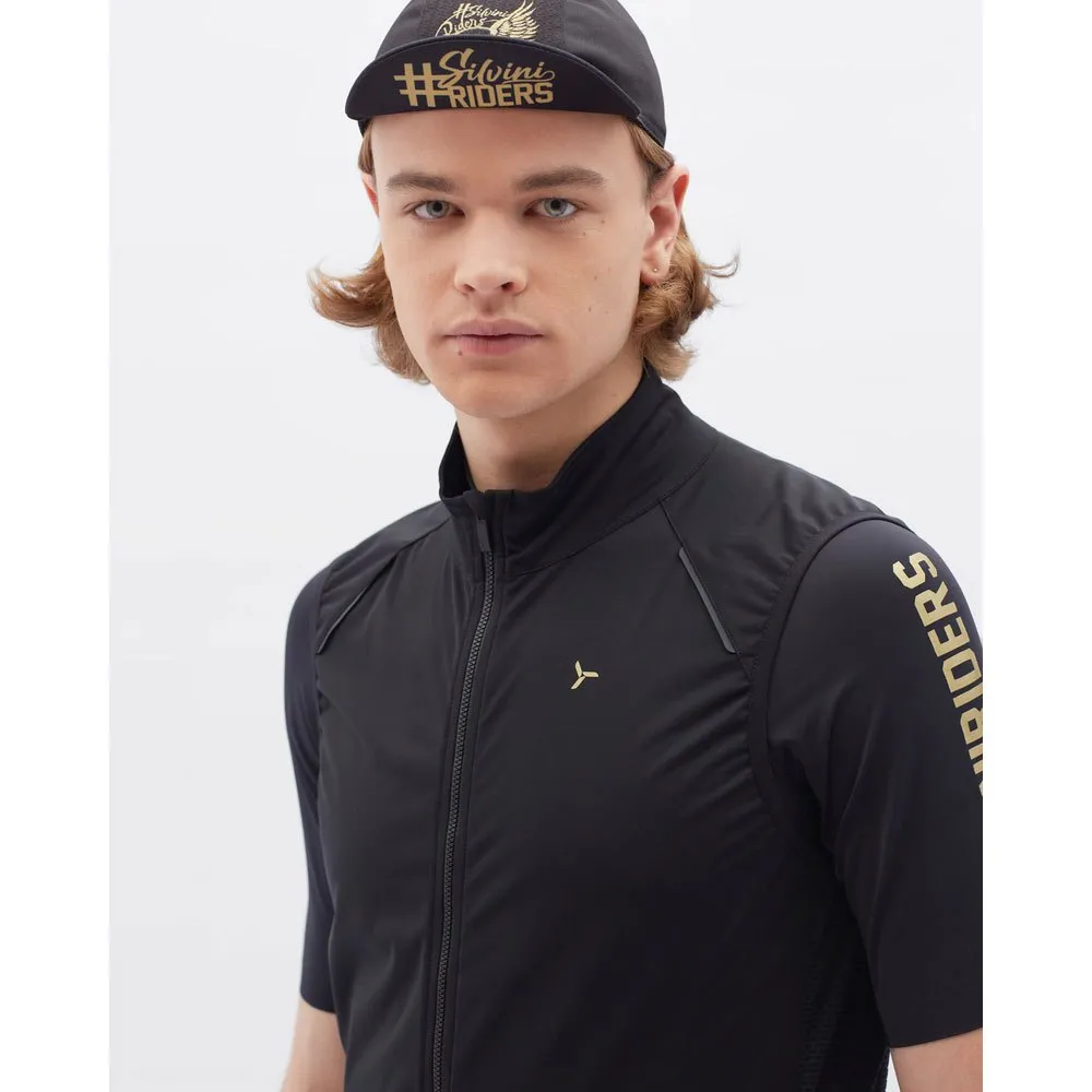 Silvini Trelo Vest, Black / gold