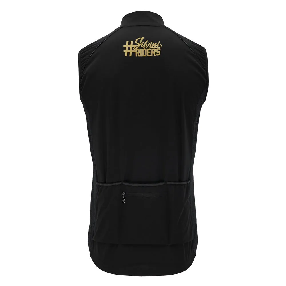 Silvini Trelo Vest, Black / gold