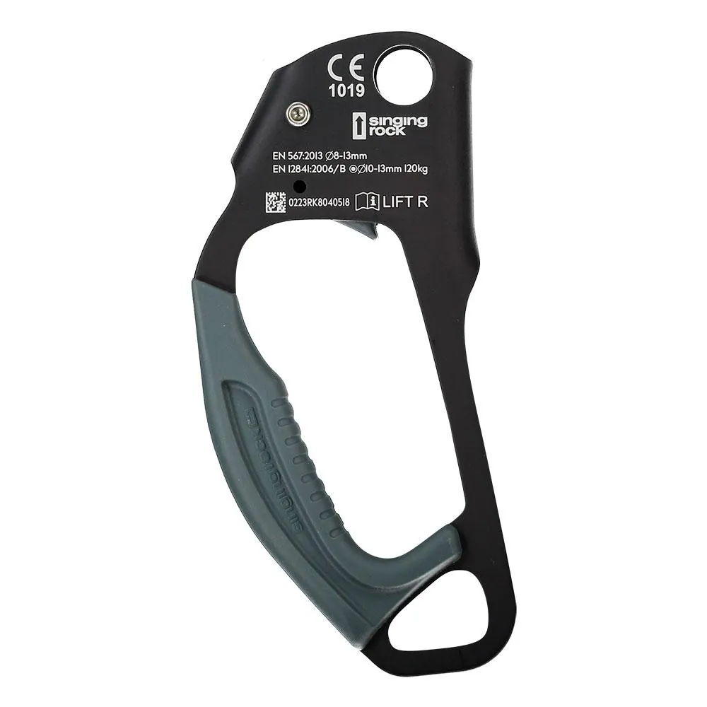 Singing Rock Lift Høyre Oppstiger, Black matt, One Size Singing Rock Lift Høyre Oppstiger, Black matt, One Size