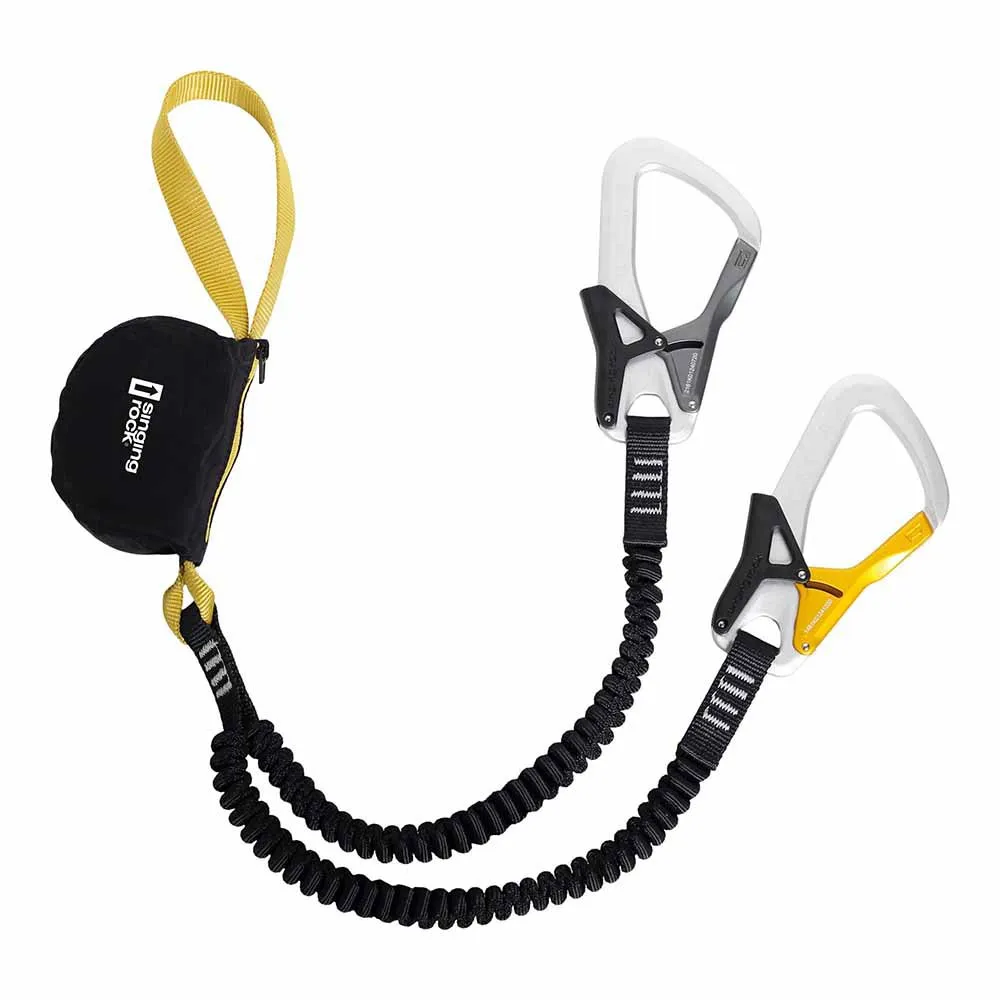 Singing Rock Phario Palm Lanyards Og Energiabsorbenter, Yellow / black Singing Rock Phario Palm Lanyards Og Energiabsorbenter, Yellow / black