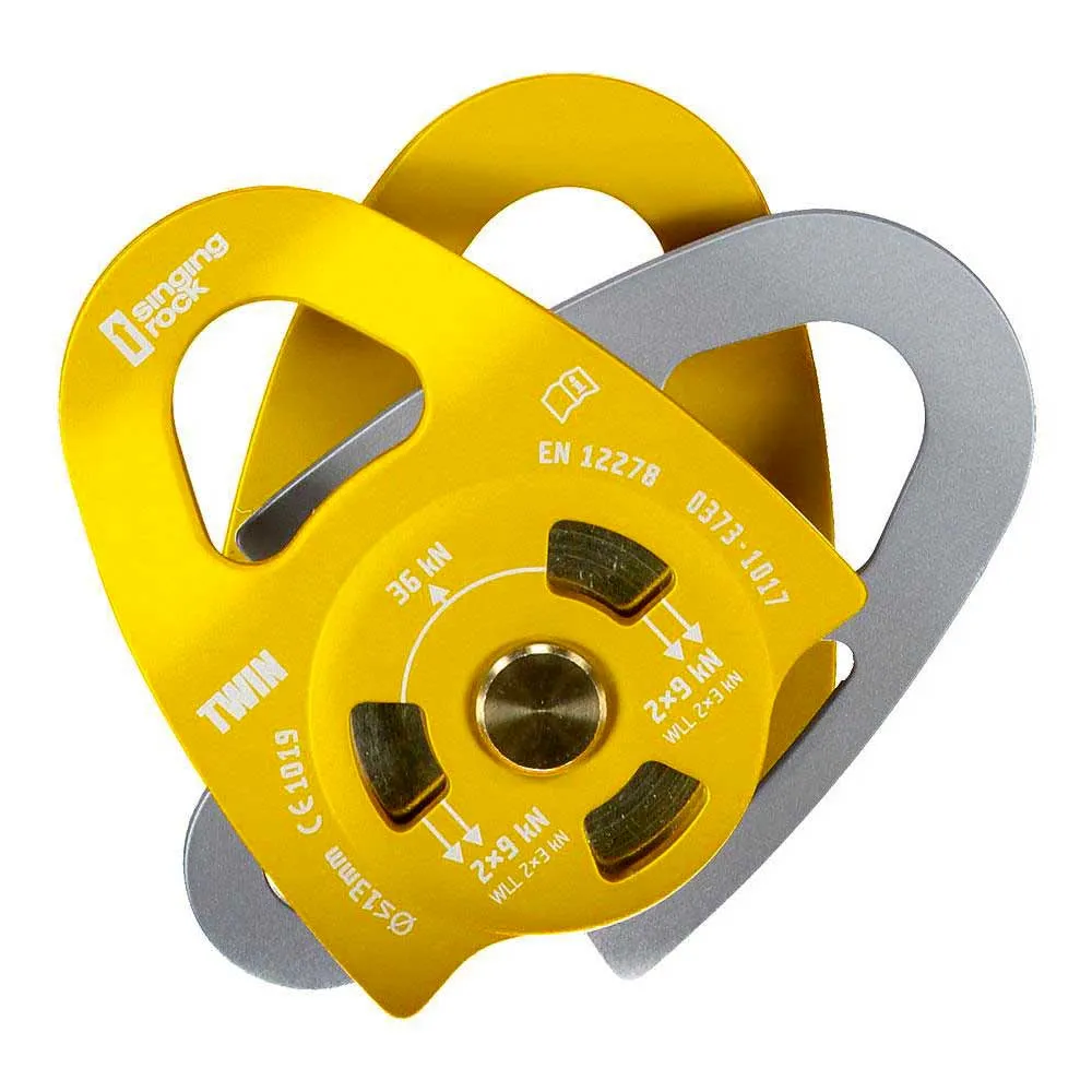 Singing Rock Twin Roll Talje, Gold, One Size