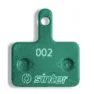 Sinter 002 Shimano B Mtb Race Organiske Skivebremseklosser 25 Enheter, Green, One Size