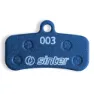 Sinter 003 Shimano D E-bike Organiske Skivebremseklosser 25 Enheter, Blue, One Size