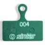 Sinter 004 Shimano G Mtb Race Organiske Skivebremseklosser 25 Enheter, Green, One Size