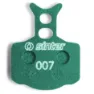 Sinter 007 Formula Mtb Race Organiske Skivebremseklosser 25 Enheter, Green, One Size
