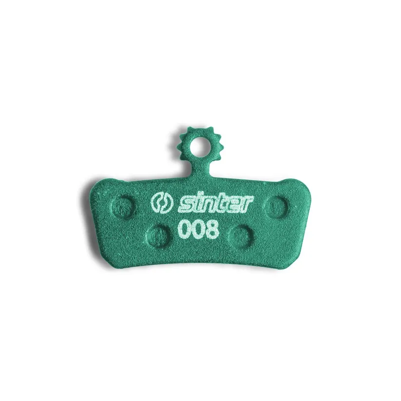 Sinter 008 bremseklosser til Avid/Sram grønn Sinter 008 bremseklosser til Avid/Sram grønn