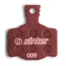 Sinter 009 Magura Mtb Standard Organiske Skivebremseklosser 25 Enheter, Red, One Size