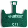Sinter 011 Hayes Mtb Race Organiske Skivebremseklosser 25 Enheter, Green, One Size