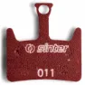 Sinter 011 Hayes Mtb Standard Organiske Skivebremseklosser 25 Enheter, Red, One Size