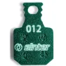 Sinter 012 Magura Mt Mtb Race Organiske Skivebremseklosser 25 Enheter, Green, One Size