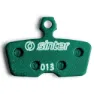 Sinter 013 Sram Mtb Race Organiske Skivebremseklosser 25 Enheter, Green, One Size