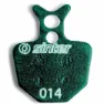 Sinter 014 Formula Mtb Race Organiske Skivebremseklosser 25 Enheter, Green, One Size
