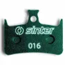Sinter 016 Hope Mtb Race Organiske Skivebremseklosser 25 Enheter, Green, One Size