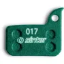 Sinter 017 Sram Road Mtb Race Organiske Skivebremseklosser 25 Enheter, Green, One Size