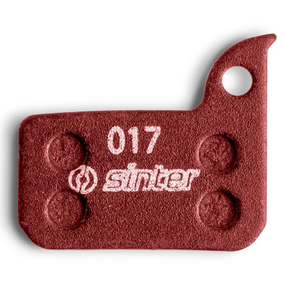 Sinter 017 Sram Road Mtb Standard Organiske Skivebremseklosser 25 Enheter, Red, One Size Sinter 017 Sram Road Mtb Standard Organiske Skivebremseklosser 25 Enheter, Red, One Size