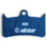 Sinter 020 Hope E-bike Organiske Skivebremseklosser 25 Enheter, Blue, One Size