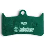 Sinter 020 Hope Mtb Race Organiske Skivebremseklosser 25 Enheter, Green, One Size