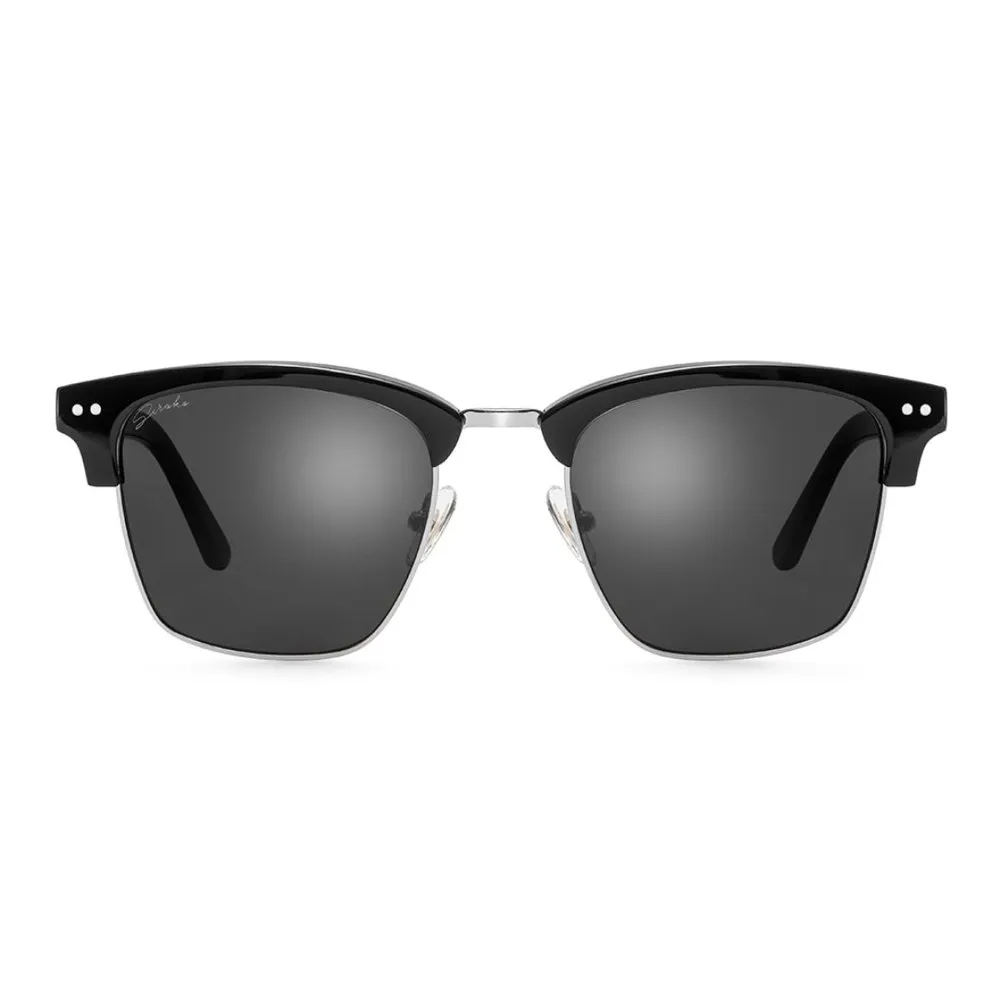 Siroko Bronx Solbriller, Black, Black Mirror/CAT3