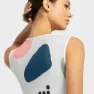 Siroko Camerig Ermeløs Baselag, White / multicolor