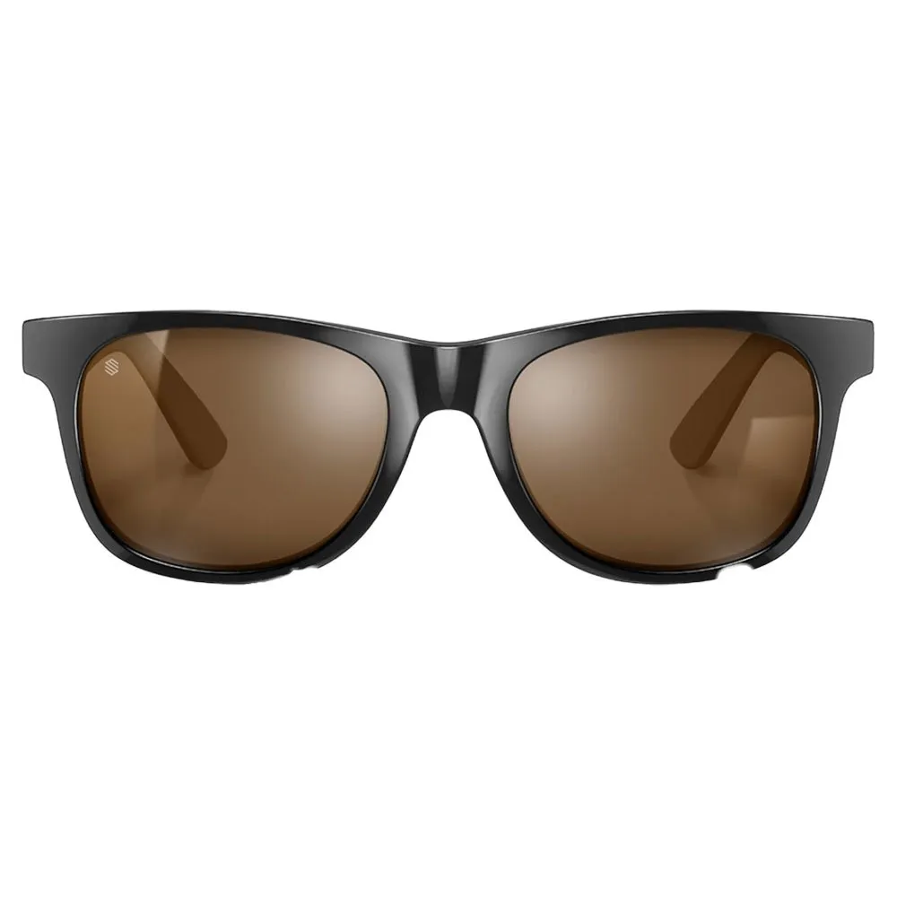 Siroko Capri Solbriller, Black / brown, Brown Mirror/CAT3 Siroko Capri Solbriller, Black / brown, Brown Mirror/CAT3