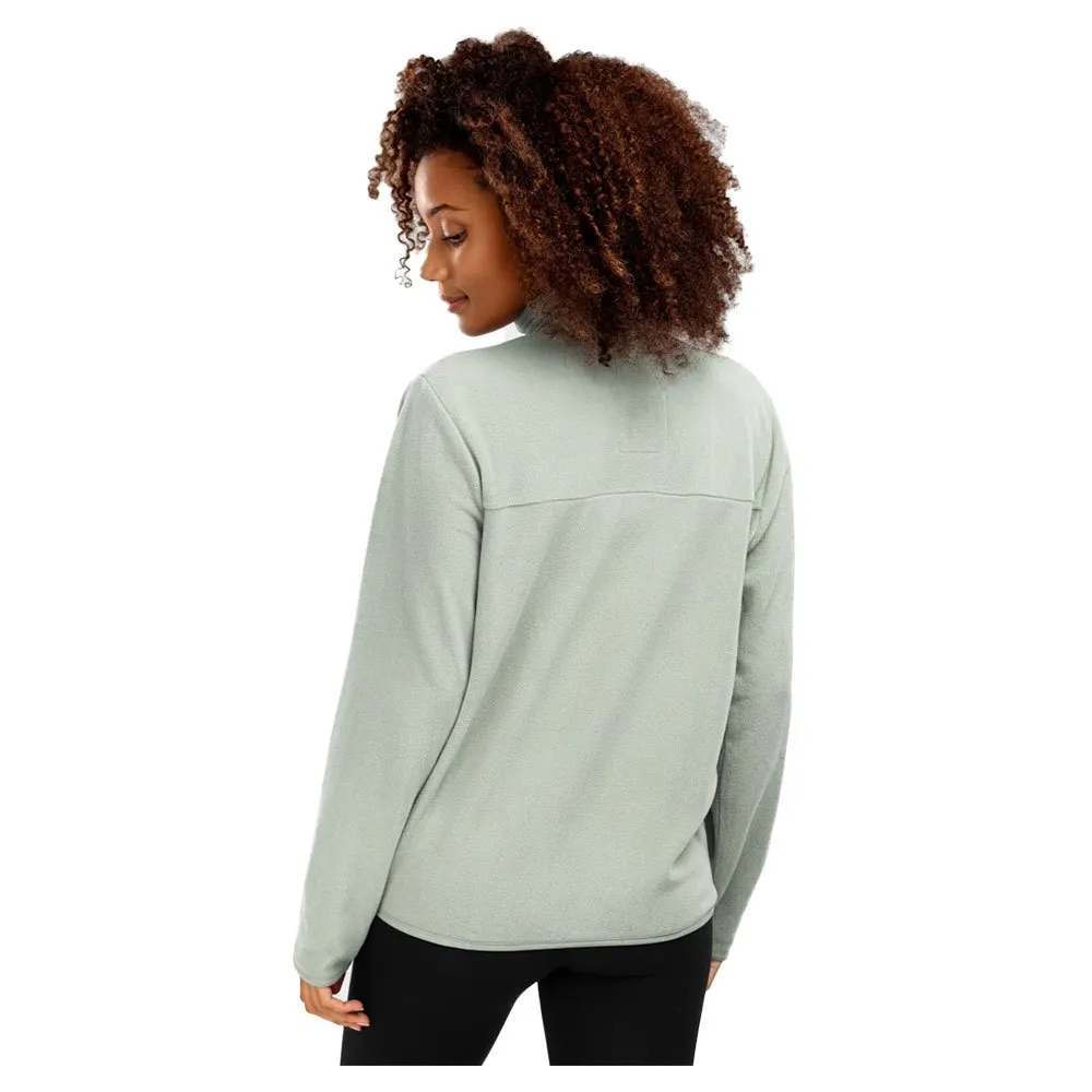 Siroko Cascade Fleecejakke Med Halv Glidelås, Ash green