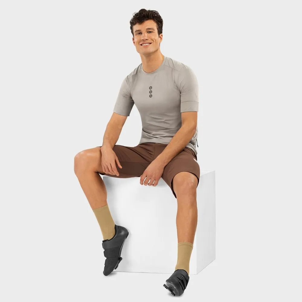 Siroko Cedar Gravel Kortarmet T-skjorte