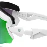 Siroko Gs4 Stein Solbriller, White, Green Mirror/CAT3
