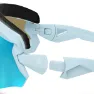 Siroko Gs4 Vonn Solbriller, White, Blue Mirror/CAT3