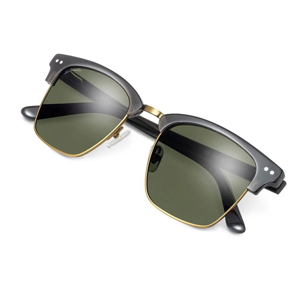 Siroko Hudson Solbriller, Black, Grey Mirror/CAT3 Siroko Hudson Solbriller, Black, Grey Mirror/CAT3