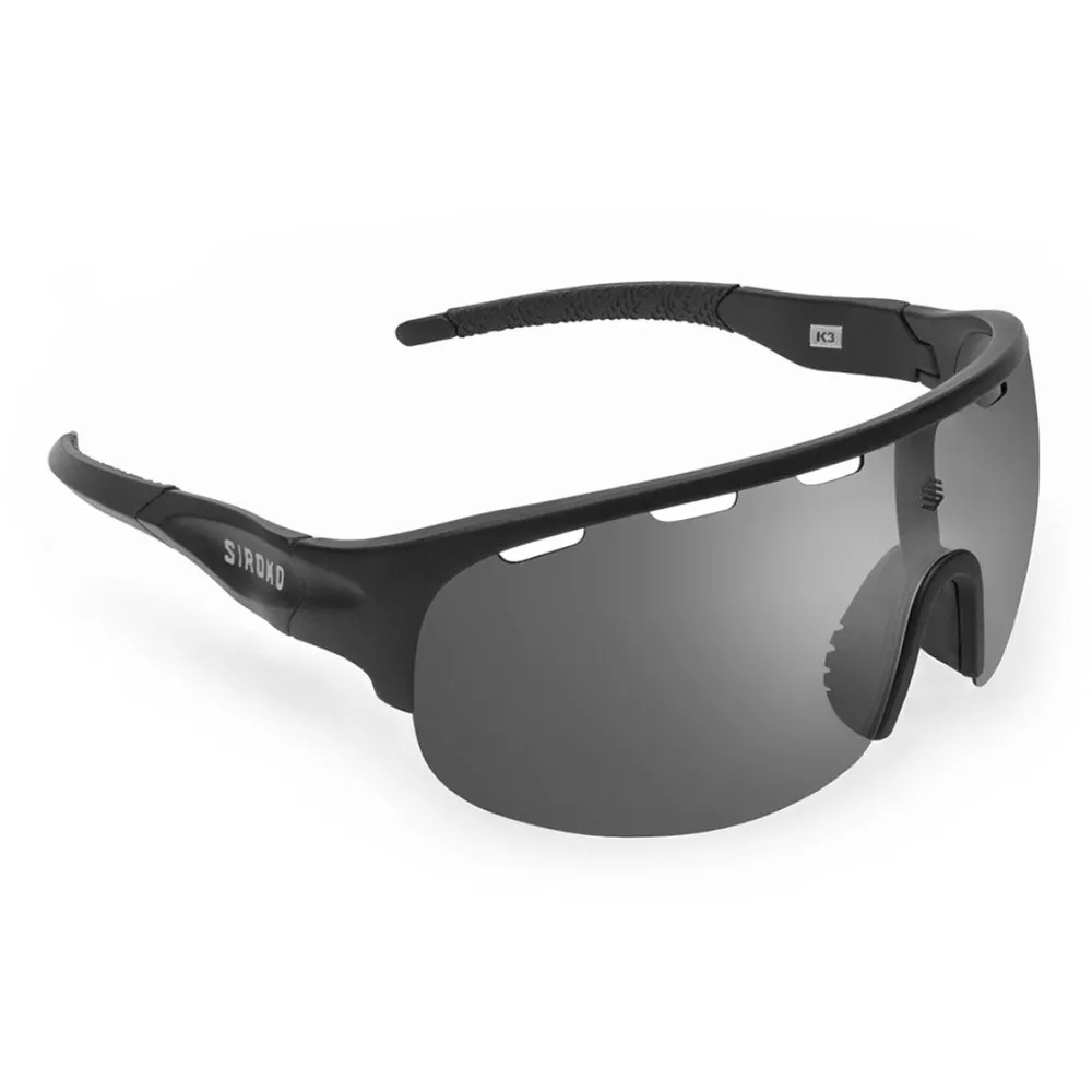 Siroko K3 Africa Foto Kromatiske Solbriller, Black, Photochromic Black Mirror