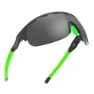 Siroko K3 Alpe D´huez Foto Kromatiske Solbriller, Black, Photochromic Green Mirror/CAT2-3