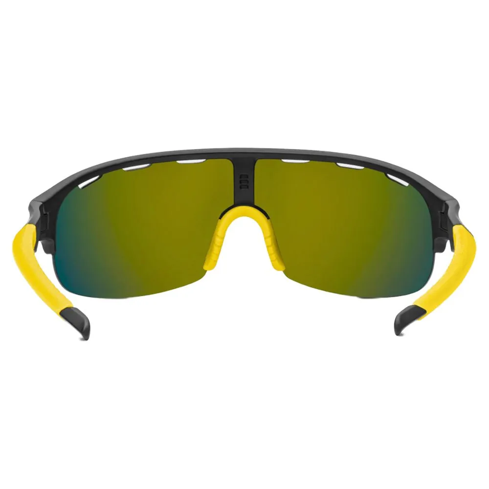 Siroko K3 Mtb Polariserte Solbriller, Black / yellow, Yellow/CAT3