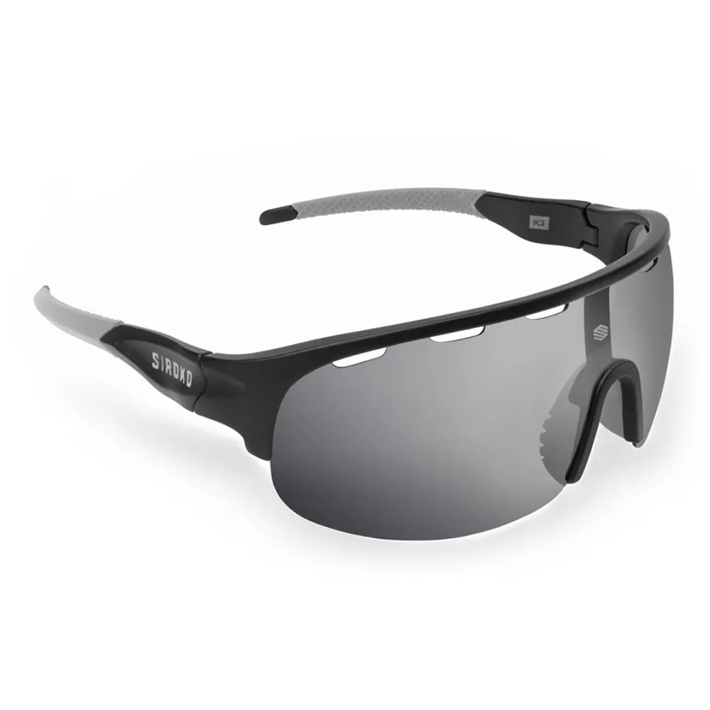 Siroko K3 Road Race Fotokromatiske Polariserte Solbriller, Black / grey, Black/CAT1-3 Siroko K3 Road Race Fotokromatiske Polariserte Solbriller, Black / grey, Black/CAT1-3