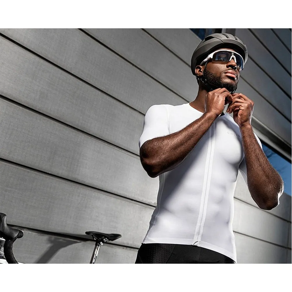 Siroko K3 Shimanami Kaido Fotokromatiske Polariserte Solbriller, White / grey, Black/CAT1-3