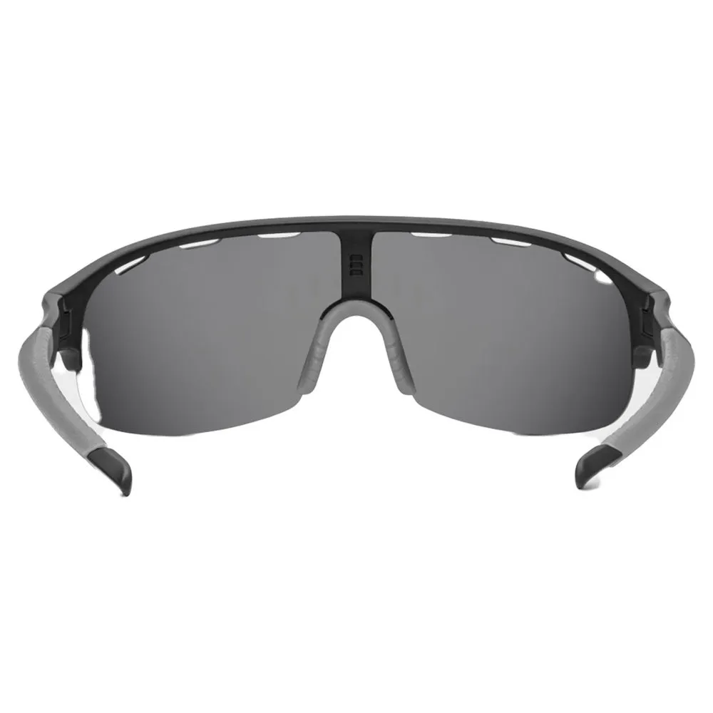 Siroko K3 The Cyclist Solbriller, Black, Grey Mirror/CAT3 Siroko K3 The Cyclist Solbriller, Black, Grey Mirror/CAT3